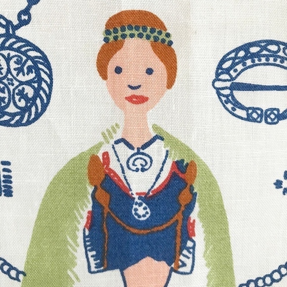 Vintage 1960s Eva Tammi Finnish Woman Wall Hanging Textile - Picture 7 of 9